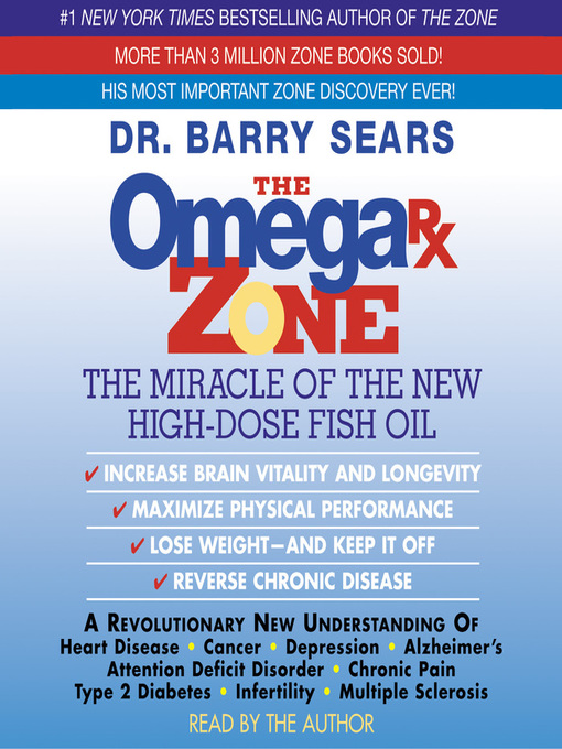 Title details for The Omega Rx Zone by Barry Sears - Available